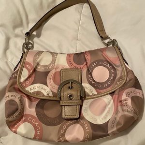 Y2K Pink Coach Purse